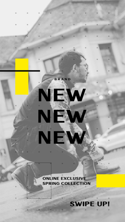 Instagram Story Maker for a Brand's Spring Collection 979b-el1