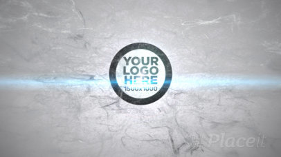 Intro Maker for a Logo Reveal Featuring Whirling Particles and a Bright Light Animation 1389-el1