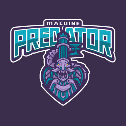 Logo Creator for a Gaming Clan Featuring Different Aggressive Graphics 