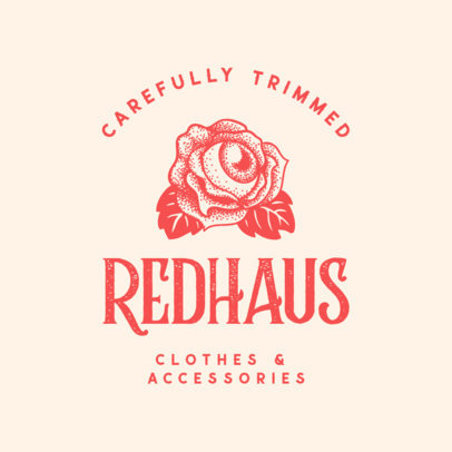 Clothing Brand Logo maker with a Tattoo-Styled Illustration 