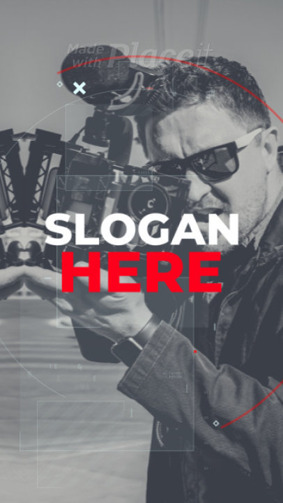 Instagram Story Video Maker Featuring Animated Flashing Text 1127-el1