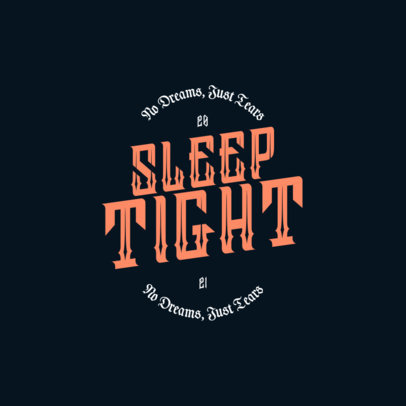 Clothing Brand Logo Maker with a Serif Typeface 3213h