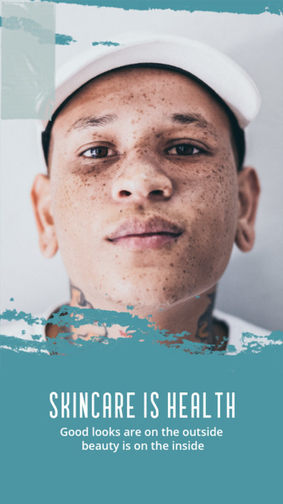 Instagram Story Maker with a Skin Health Theme