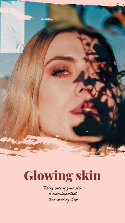 Beauty Instagram Story Creator for Skincare Tips