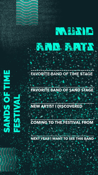 Instagram Story Generator Featuring a Musician-Naming Challenge 2489a