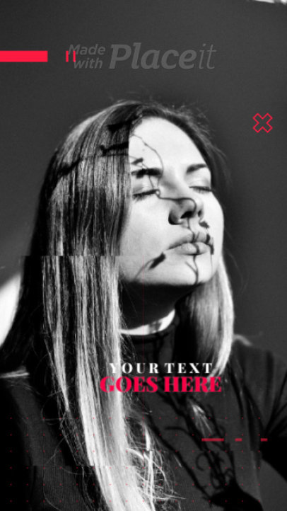 Instagram Story Video Maker Featuring Modern Block Transitions 318-el1