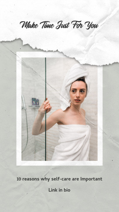 Instagram Story Generator with Beauty and Self-Care Tips