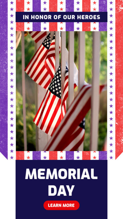 Instagram Story Generator to Honor War Heroes on Memorial Day 2483m
