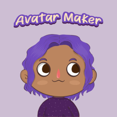 Gaming Logo Template Inspired by Animal Crossing with a Cartoonish Avatar 3210h