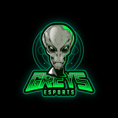 Gaming Logo Maker with an Angry-Looking Alien