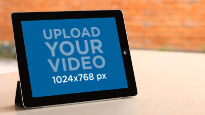 Video of a Young Woman Using an iPad