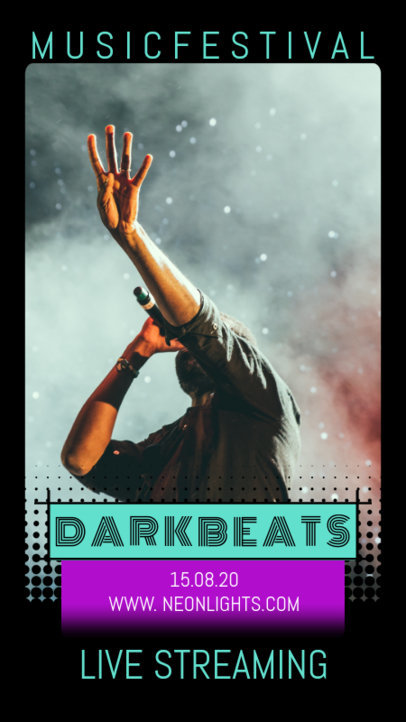 Instagram Story Creator to Announce a Cool Music Event