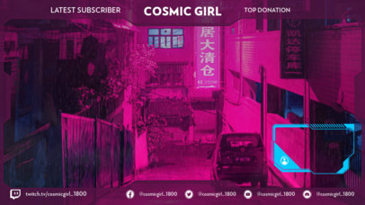 Twitch Overlay Maker Showing The Latest Subscribers 2511m