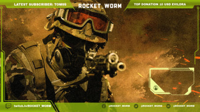Twitch Overlay Creator Featuring Customizable Elements 2511f
