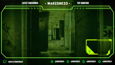 OBS Stream Overlay Maker for a War-Themed Streaming Channel 2511t