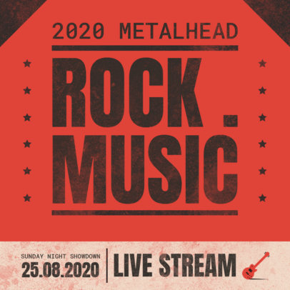 Instagram Post Maker For Different Musical Events