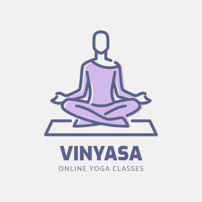 Modern Logo Maker Featuring Wellness Activity Graphics