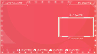 Dazzling OBS Stream Overlay Design Template for Gamers 2513b