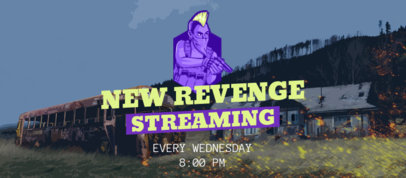 Gaming Facebook Cover Maker for a PUBG-Themed Streaming 2507a