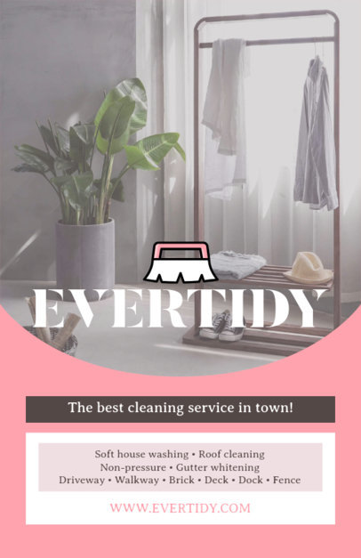 Online Flyer Maker for a Cleaning Service Company 271b