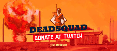 Facebook Cover Template Inspired By PUBG Featuring a Shooter Woman 2507e