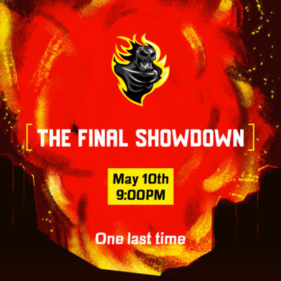 PUBG-Inspired Instagram Post Maker for a Battle Royale Match Invitation 2506f