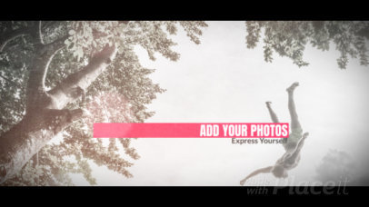 Minimal Photo Slideshow Video Generator With Animated Text and Sliding Transitions 1650-el1