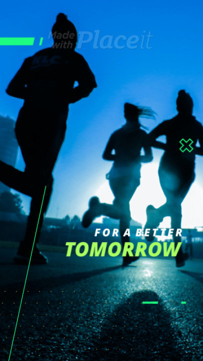 Instagram Story Video Generator for Fitness Influencers Featuring Modern Transitions 1892-el1