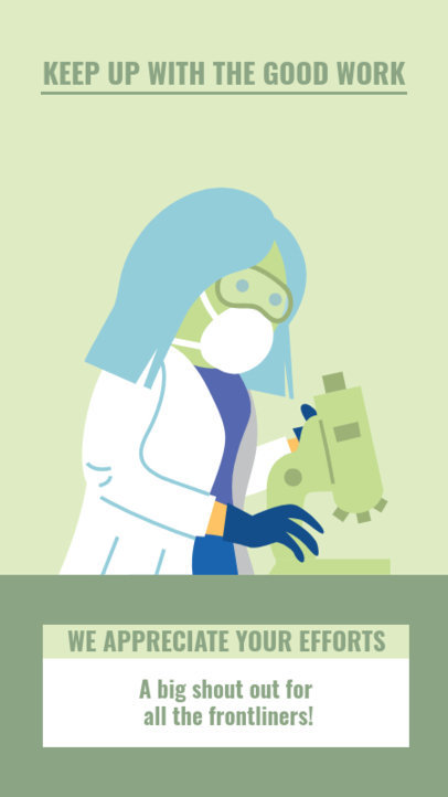 Instagram Story Generator to Thank Scientists 2502e