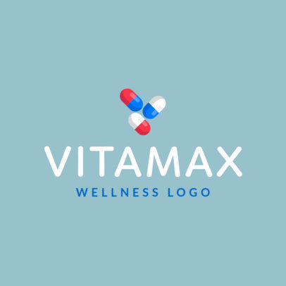 Wellness Logo Creator Featuring Colorful Health-Related Graphics 