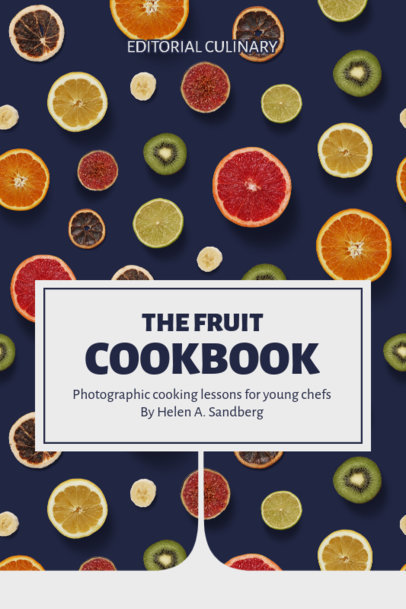 eBook Cover Design Template for Food Books 1413-el1