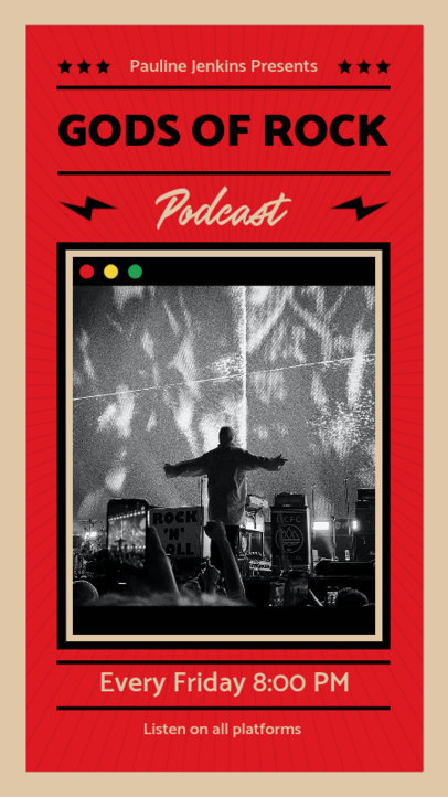 Instagram Story Maker Featuring Music Concerts Promo 1368-el1