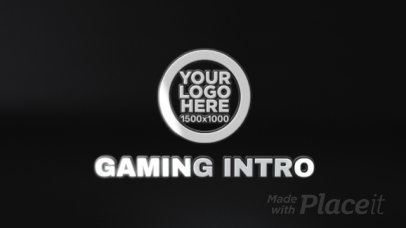 Intense Intro Maker for a Shooter-Theme Gaming Video