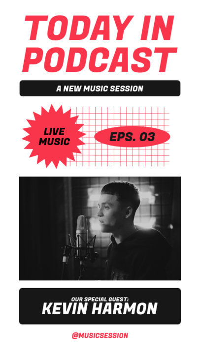 Instagram Story Maker to Announce a New Podcast Episode