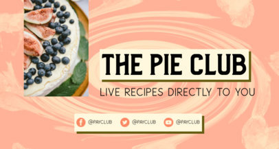 Twitch Banner Creator for a Cooking Channel 