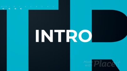 Dynamic Intro Maker with a Stylish Look 519-el1