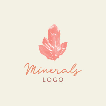 Abstract Logo Maker Featuring Gem Illustrations