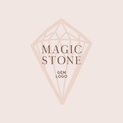 Abstract Logo Creator Featuring a Diamond Icon