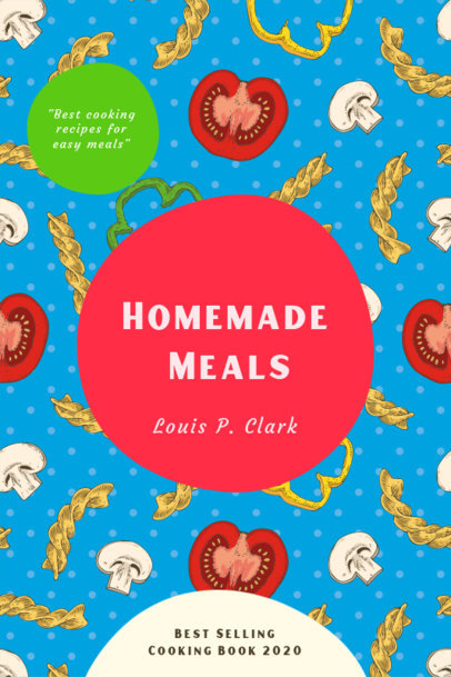 eBook Cover Template for Homemade Meals 1415a-el1