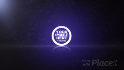 Intro Maker with a Logo Reveal Animation Featuring Magic Particles