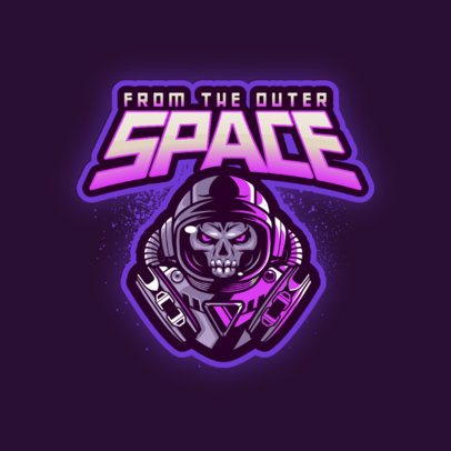 Gaming Logo Maker Featuring Astronaut Graphics