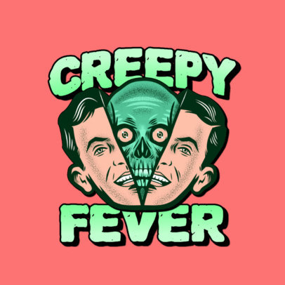 Fun Logo Generator Featuring an Alien in Disguise