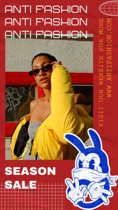 Instagram Story Maker Featuring Urban-Style Typography