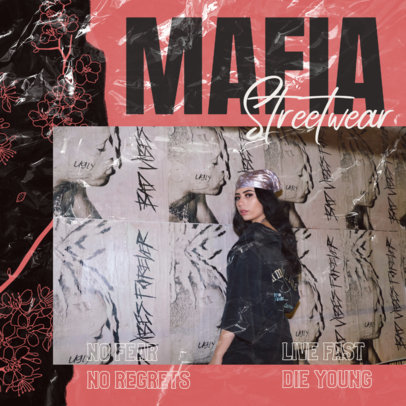 Instagram Post Maker Featuring an Urban Style Design