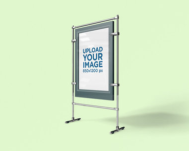 Mockup of a MUPI in a Studio 