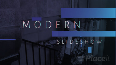 Modern Slideshow Video Maker With Animated Titles Cool Transitions 1098-el1