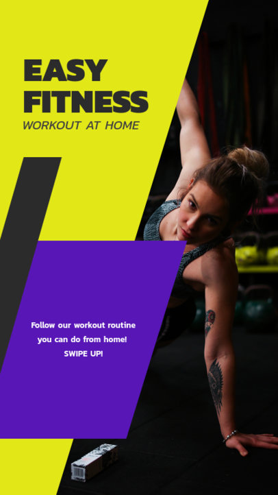 Instagram Story Maker with Easy Home Workouts 1473a-el1