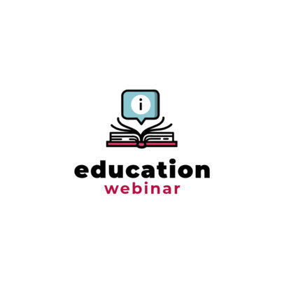 Logo Maker for Education Webinars