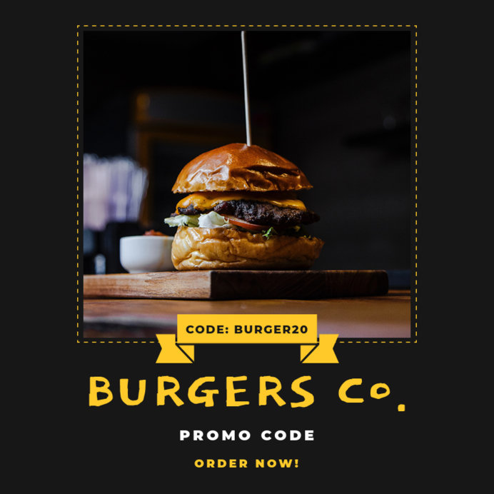 Placeit - Instagram Post Maker with Promo Codes for Restaurants