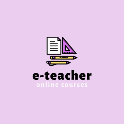Logo Creator for Online Educational Courses